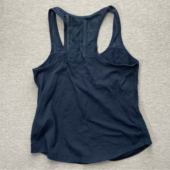 Hollister Blue Racer Back Tank Top - Picture 4 of 6